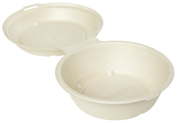 Snackbox Bagasse weiss 750ml