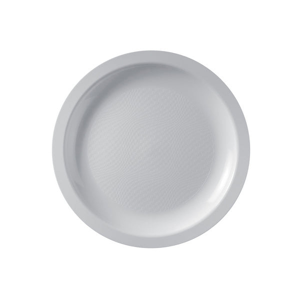 Teller aus PP rund, Desserteller Weiss Ø185mm