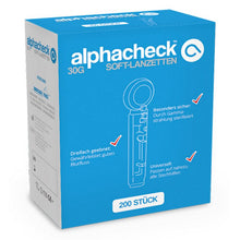 Lanzetten SOFT zu Stechhilfe alphacheck 30G steril