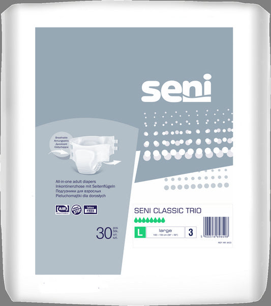 SENI Classic TRIO Inkontinenzslips Gr. L 30 Stk.