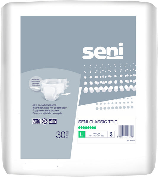 Seni Classic TRIO Inkontinenzslips Gr. L 2 x 30 Stk.