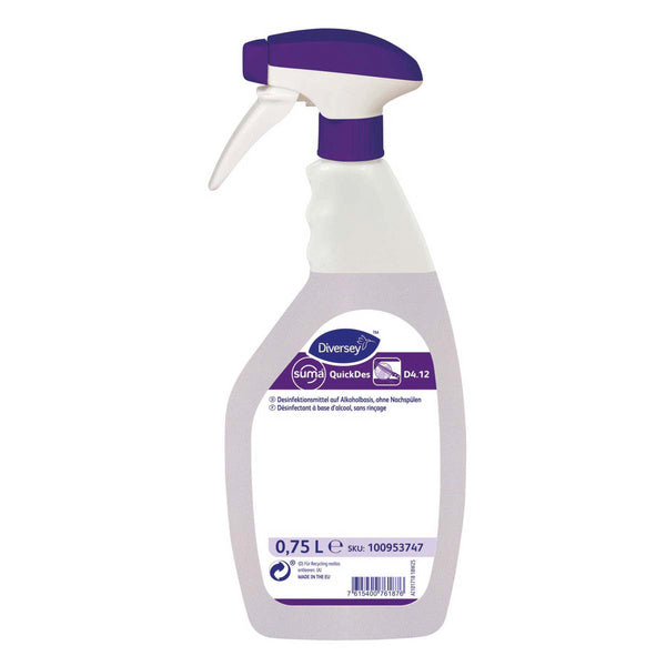 Suma QuickDes D4.12 Desinfektionsmittel auf Alkoholbasis 750 ml
