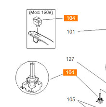 TASKI Druckschalter für Vac 12 / 22