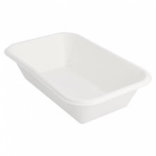 Schale Bagasse Bionic, 950ml weiss 215x140x52mm