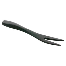Gabel mini Bambus schwarz 90mm