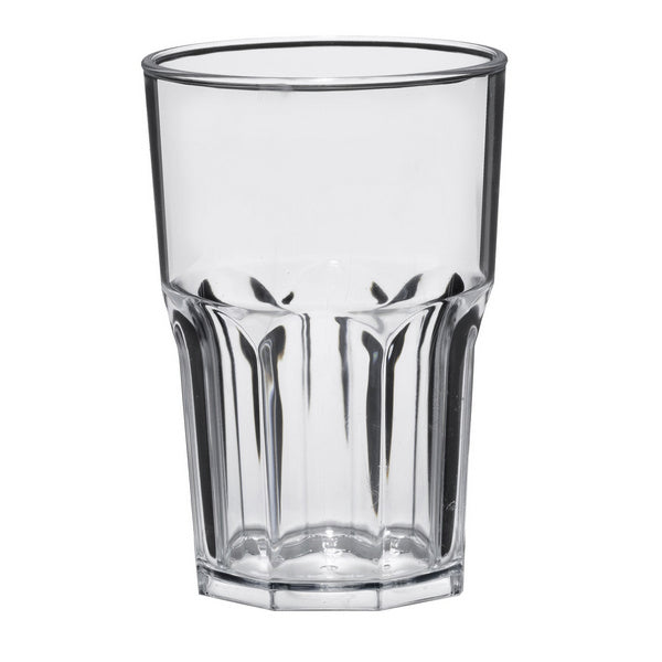 Mehrweg Becher Granity, SAN, 4.25 dl, glasklar geeicht 3 dl
