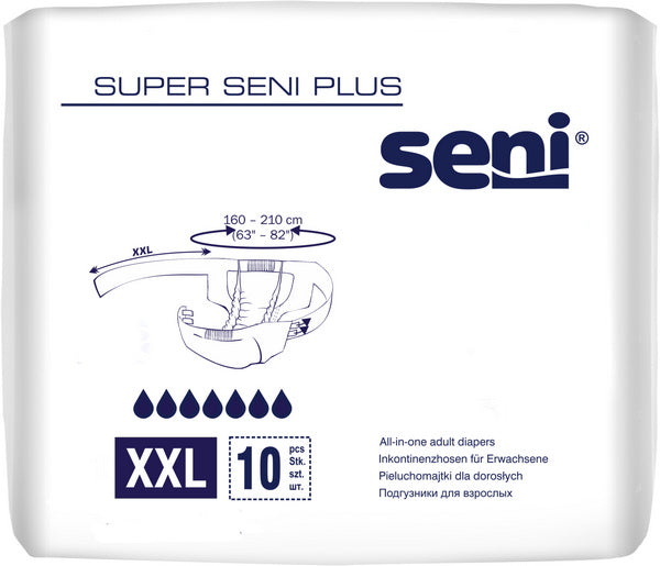 Super Seni Plus Gr.XXL Inkontinenzslips 6x10Stk.
