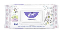 Feuchtpflegetücher Happy Sensitive mit Aloe,Klickverschluss 12 x