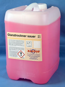 Glanztrockner sauer für alle Automaten 20 L