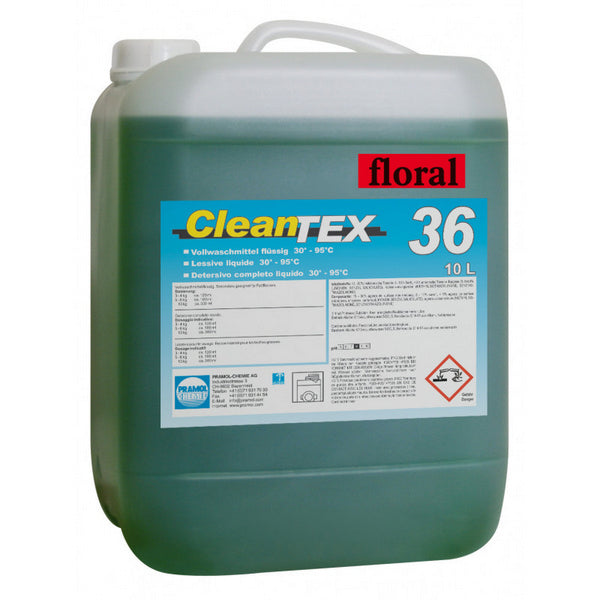 CleanTEX 36 floral Vollwaschmittel 10 L