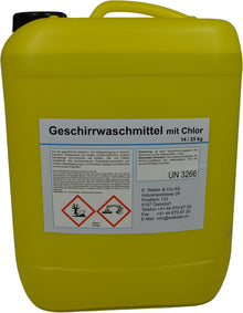 Geschirrwaschmittel mit Chlor 14 kg