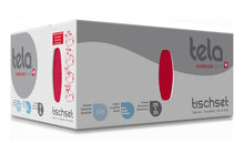 Tischset Tela 3-lagig rot 29x39cm