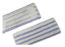 NuTex MicroBasic Plus TL Mop, weiss blau gestreift 40 cm