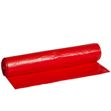 Wäschesäcke aus PE rot 320/280 x 1200 mm