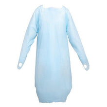 Schürze aus PE einzeln verpackt blau