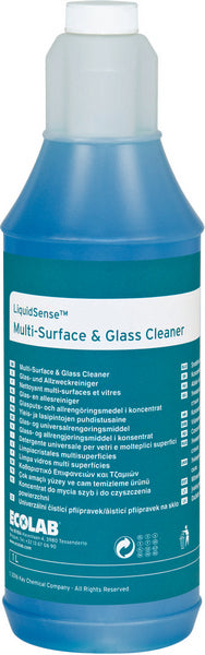 LiquidSense Multi Surface & Glass Glasreiniger 4 x 1 Liter