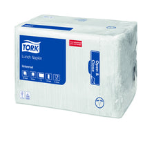 Servietten 1-lagig Tork Universal weiss, Zellstoff 32,5x32,5cm