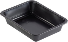 Menuschale 1345ml PP ungeteilt schwarz 227x178x50mm