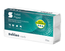 WC-Papier 3-lagig WEPA liquify hochweiss, Recycling 9,5x11cm, 250