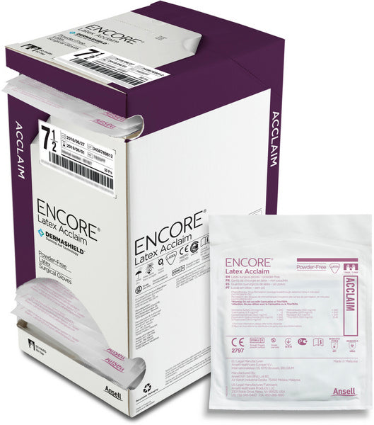 OP-Handschuhe Encore Latex Acclaim, beige, steril, Gr.6.5,