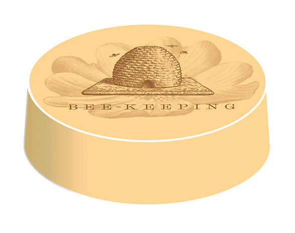 Gläserdeckel CAPS Mattkarton, 250g/m2 BEE-KEEPING 74 mm