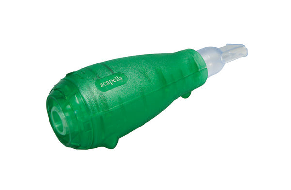 Acapella PEP Vibrationssystem grün mit Mundstück > 15l