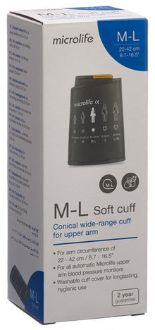 Manchette 3G Microlife Soft Oberarm 22-42cm Gr. M-L