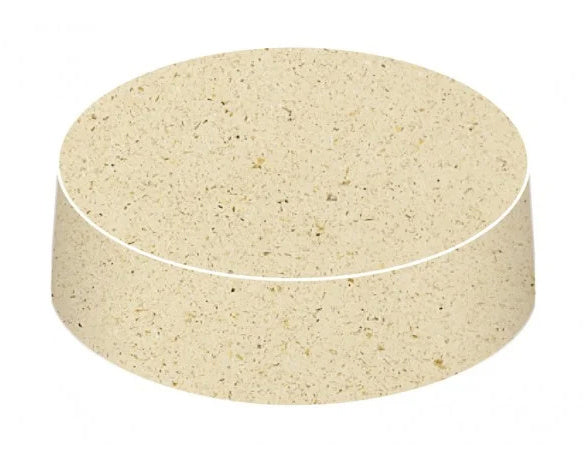 Gläserdeckel CAPS Mattkarton, 250g/m2 Graspapier ø 74 mm