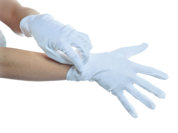 sanor Tricot Handschuhe weiss Gr.S