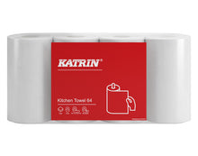 Haushaltrollen KATRIN weiss, 2-lagig 22,4x23cm, 64cps