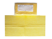 Staubbindetuch imprägniert mit Öl gelb 60 x 30 cm