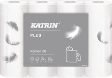 Haushaltrollen KATRIN Plus weiss, 3-lagig 26x23cm, 51cps