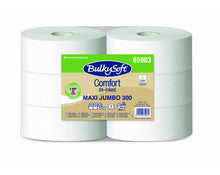 WC-Papier Maxijumbo Bulkysoft, 2-lagig weiss, Recycling, 9x38cm,