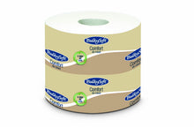 WC-Papier Comfort Bulkysoft Recycling weiss, 2-lagig 9,5x10,5cm,1