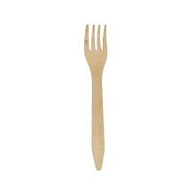 Gabel Holz FSC® 100% birch wood braun, gewachst 16.5cm