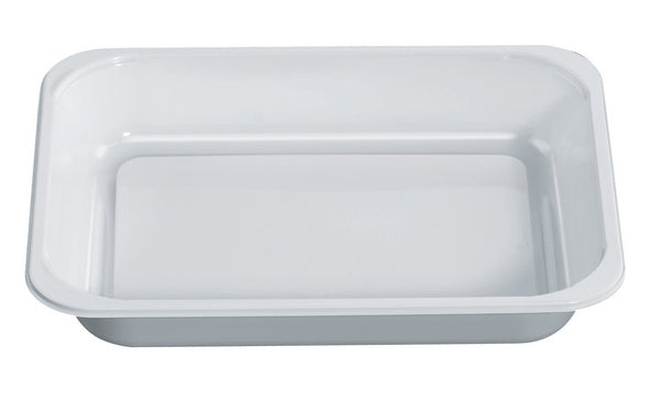 Menuschale CPET 1410ml, ungeteilt weiss 227x178x50mm