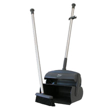 Kehrschaufel Set schwarz/grau 105 x 33 x 15 cm