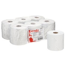 Wischtuch Wypall L10 Zentralentnahme weiss, 1lg, perf, 19,5x38cm,