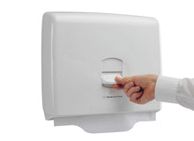 Aquarius Spender für Toilettensitz- Auflagen, weiss, H33.2xB44xT7