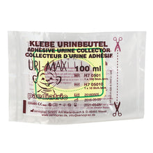 Kinder Urin-Klebebeutel transparent ohne Ablauf steril