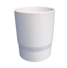Tischabfallbehälter Kunststoff Weiss B11cm/H13cm