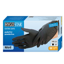 Handschuhe Nitril Extra SAFE puderfrei schwarz XL