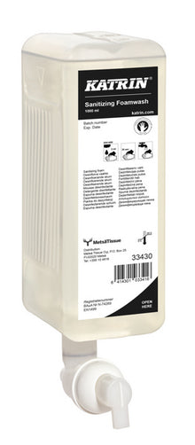 Schaum Katrin Händedesinfektion farblos 1000ml, 2500 Bezüge