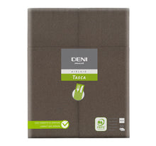 Besteck-Servietten Airlaid Deni meet Tasca, braun 40x32 cm, 1/8 F