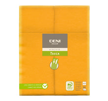 Besteck-Servietten Airlaid Deni meet Tasca, orange 40x32 cm, 1/8