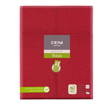 Besteck-Servietten Airlaid Deni meet Tasca, rot 40x32 cm, 1/8 Fal