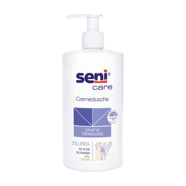 Seni Care Cremedusch 3% Urea 500 ml