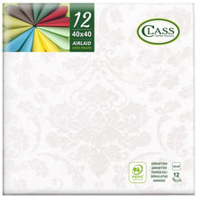 Servietten Airlaid Deni Class Victoria, perla 40x40 cm, 1/4 Falz