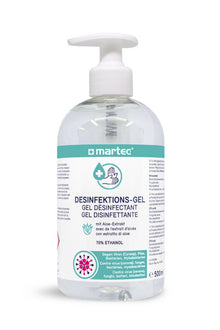 Händedesinfektion Gel Aloe-Extrakt 500 ml