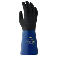 Chemikalienhandschuh rubiflex S XG35B Gr. 10 / 3121X blau/schwarz